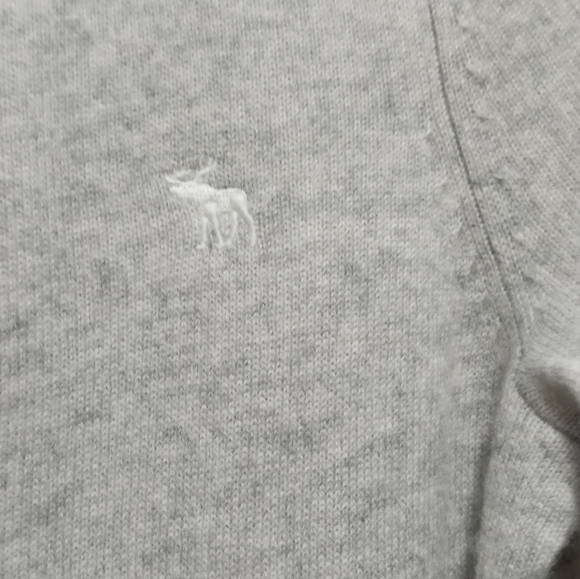 Abercrombie and Fitch 100% cashmere zippered hoodie cardigan. NWOT. Size xxs. - Picture 4 of 11